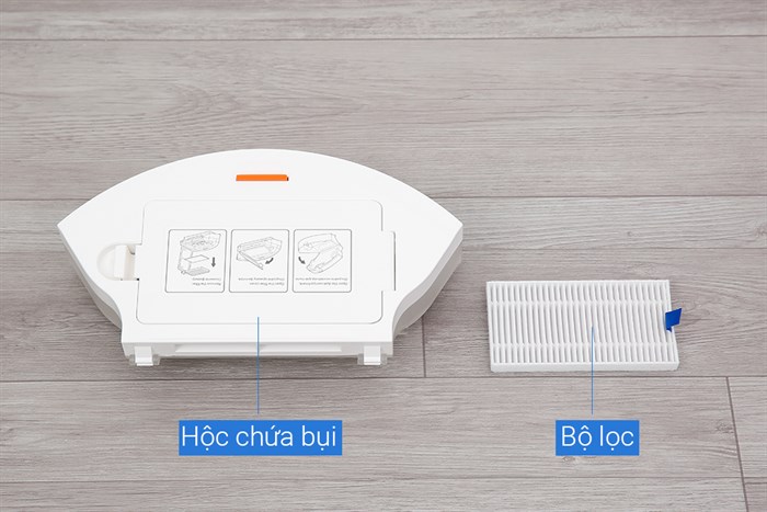 Robot hút bụi lau nhà Xiaomi Vacuum E5 White BHR7969EU